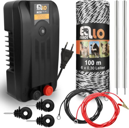 Ellofence Weidezaun Starterset XS mit Litze (550012)