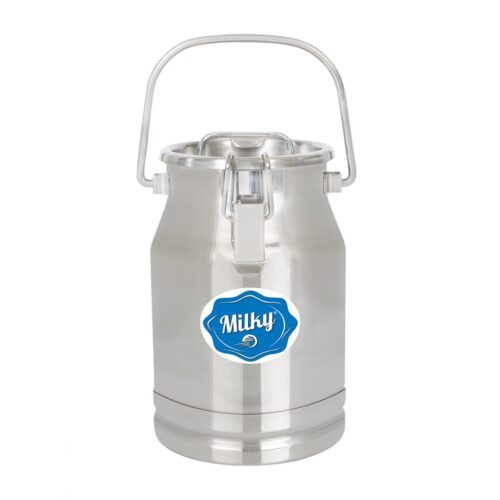 Milchkanne Edelstahl 5 Liter - auslaufsicher